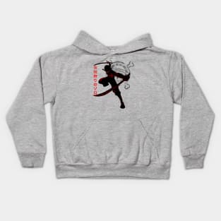 Crimson Pirate hunter Kids Hoodie